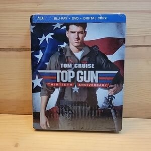Top Gun 30th Anniversary Blu-ray DVD Steelbook